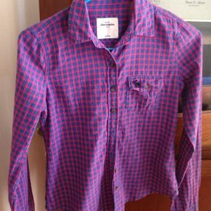 **reduced**Cite girls plaid shirt