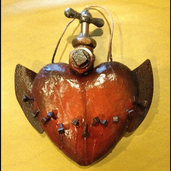 Sacred Scrap Metal Heart