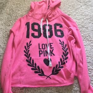 Vs hot pink hoodie