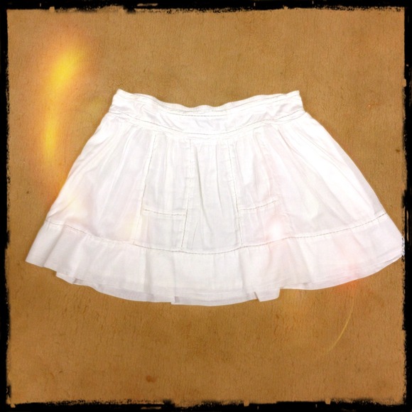 White skirt