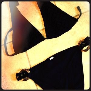 Black bikini!