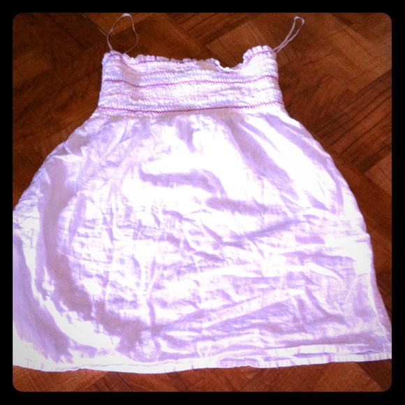 Lilu white strapless tube top xs PAC SUN - Picture 1 of 2
