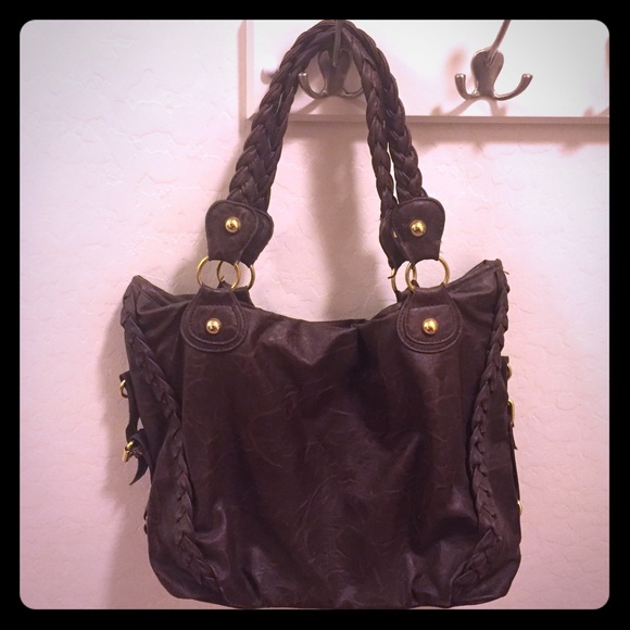 Brown hobo style bag