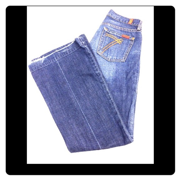 Size 25 7 for all mankind jeans!!!