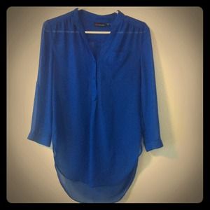 Small Royal Blue Blouse