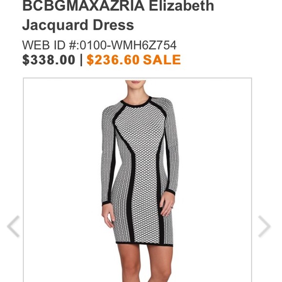 Bcbg Maxazria "Elizabeth" Dress