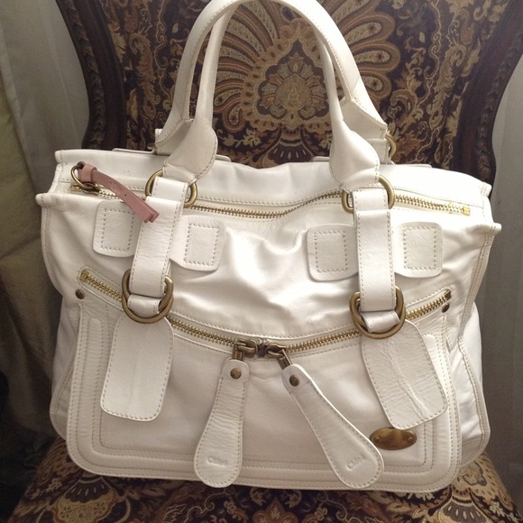 CHLOE Large leather handbag Bay NO LONGER AVAILABL