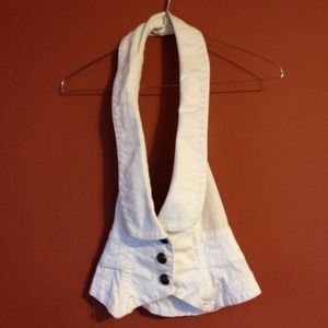 Tiny white fun Guess vest