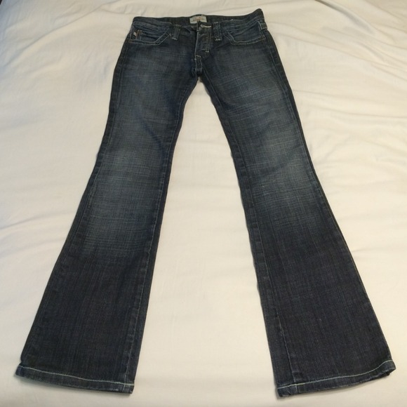 ⭐️CLOSETCLEAROUT⭐️Frankie B Dark Bootcut Jeans - Picture 1 of 4