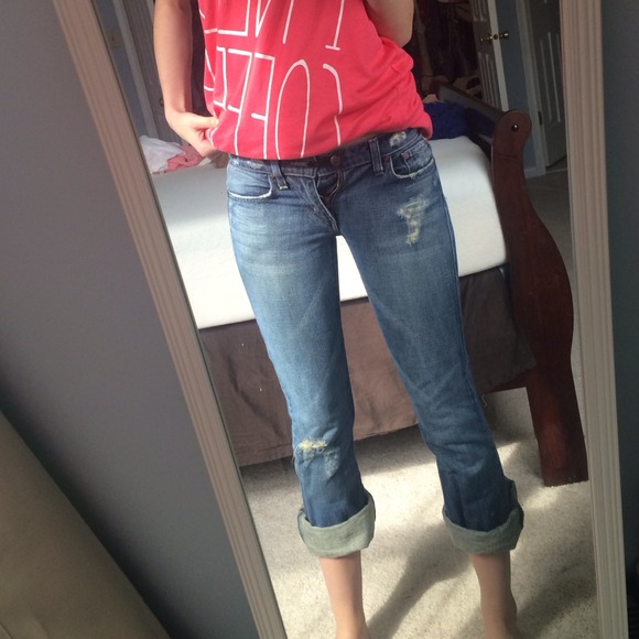 ⬇️💰⬇️Joes Jeans Destroyed Boyfriend Jeans