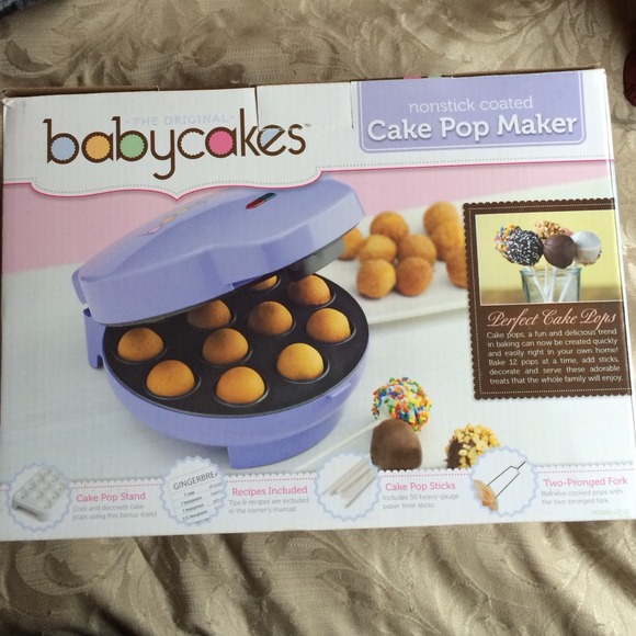 Baby cakes cake pop maker