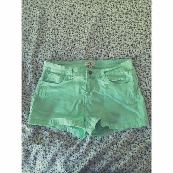 ♡BUNDLED: MINT GREEN SHORTS♡