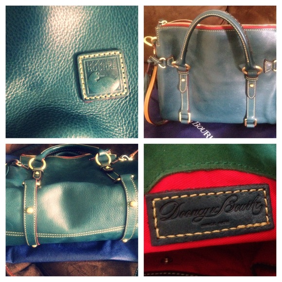 SOLD in Bundle DOONEY & BOURKE FLORENTINE SATCHEL - Picture 2 of 4