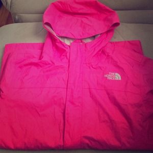 Northface rain coat