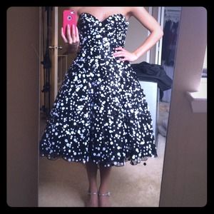 Black & white sequin dress from Windsor!