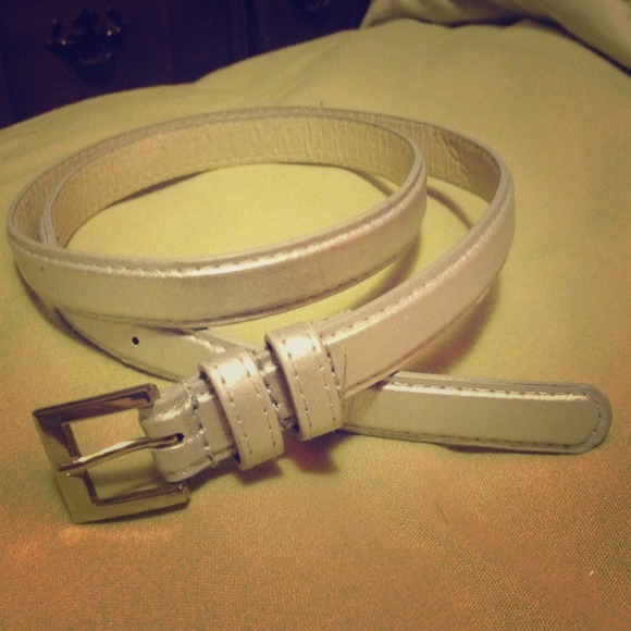 Silver belt