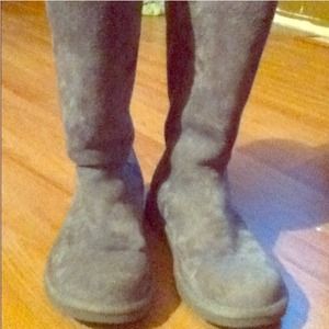 Tall Grey UGGS!