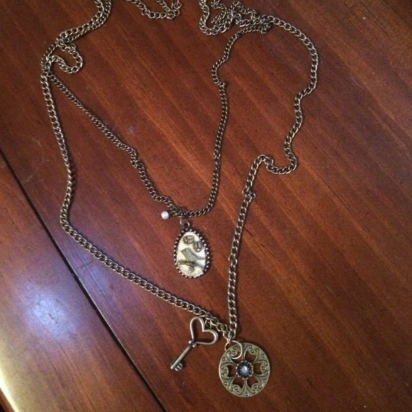 Two-layered Charmed Necklace