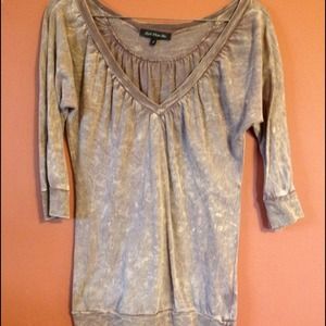 Heart, moon, star quarter sleeve top