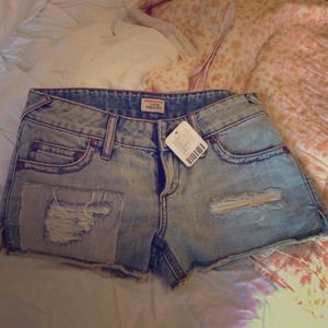 Free People Denim Shorts