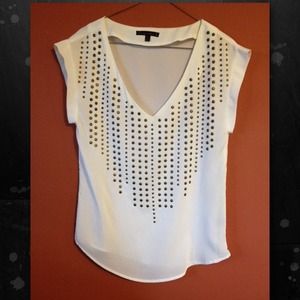 Urban outfitters white stud top