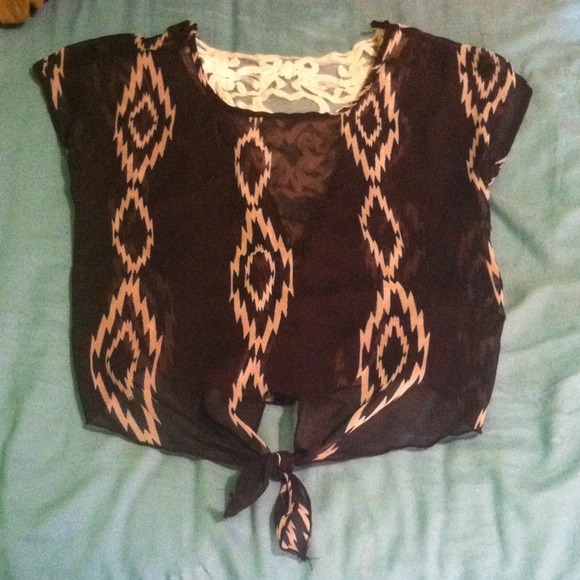 Papaya top.