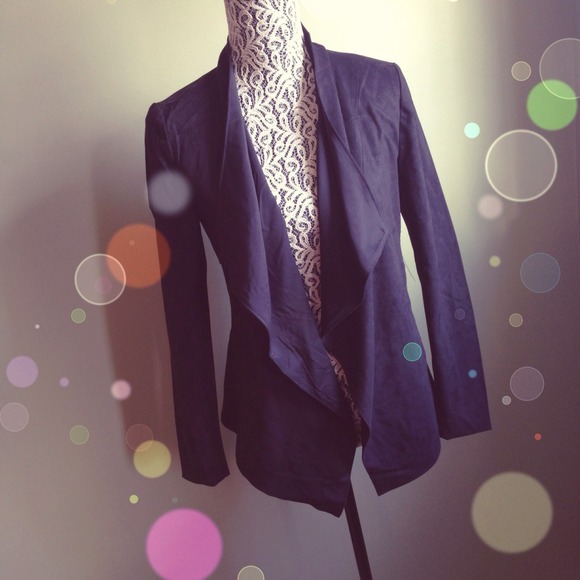 DKNY Black Fitted Blazer