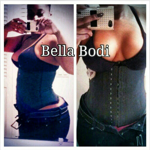 Waist training corset