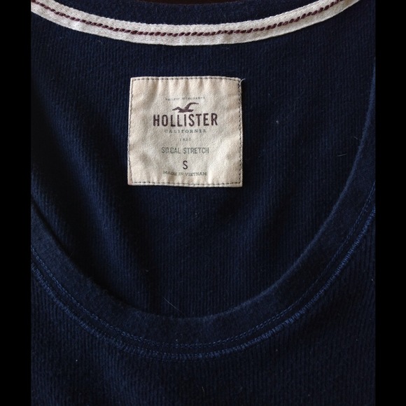 Hollister Tops - Long Sleeve Navy Blue Top from Hollister Hollister Tops - Long Sleeve Navy Blue Top from Hollister