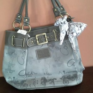 Faux coach purse