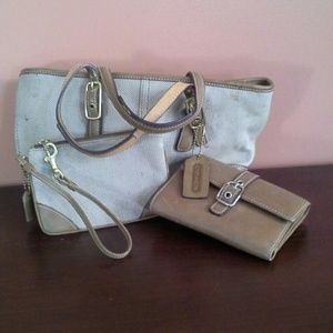 Coach purse set
