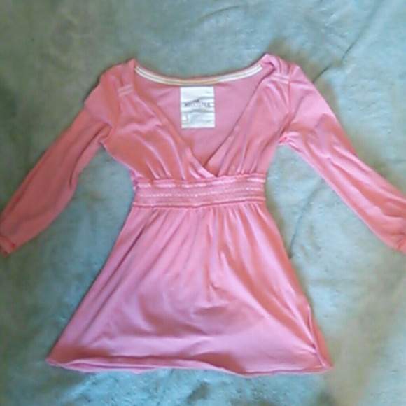 Pink Hollister shirt