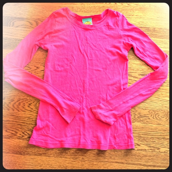 C&C pink long sleeve tee