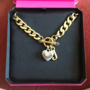 Gold Juicy Couture Starter Necklace