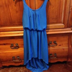 Blue dress! Only been worn once!
