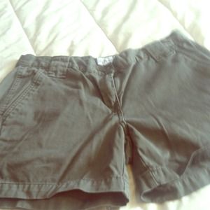 Gray calvin kline grey cotton shorts