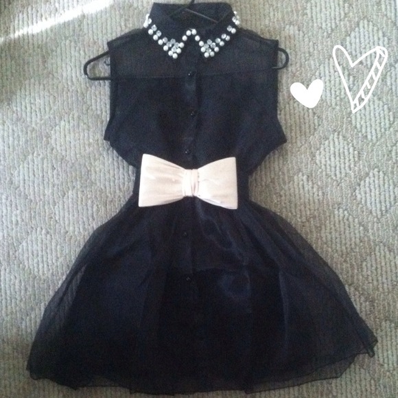 Cute black cocktail dress