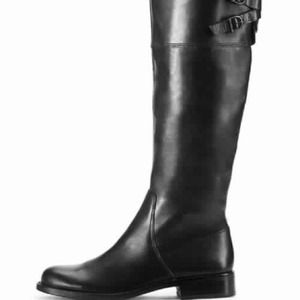 Vince Camuto Black Leather Boot size 6.5