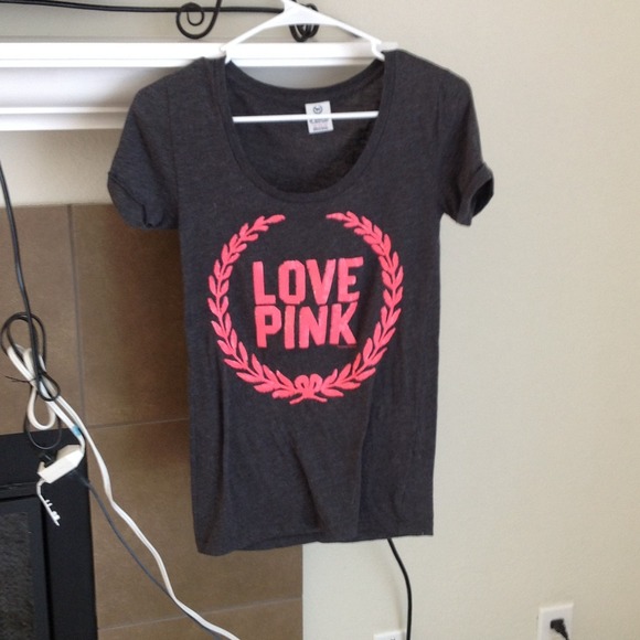 Love Pink Sparkle Top