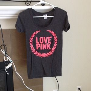 Love Pink Sparkle Top