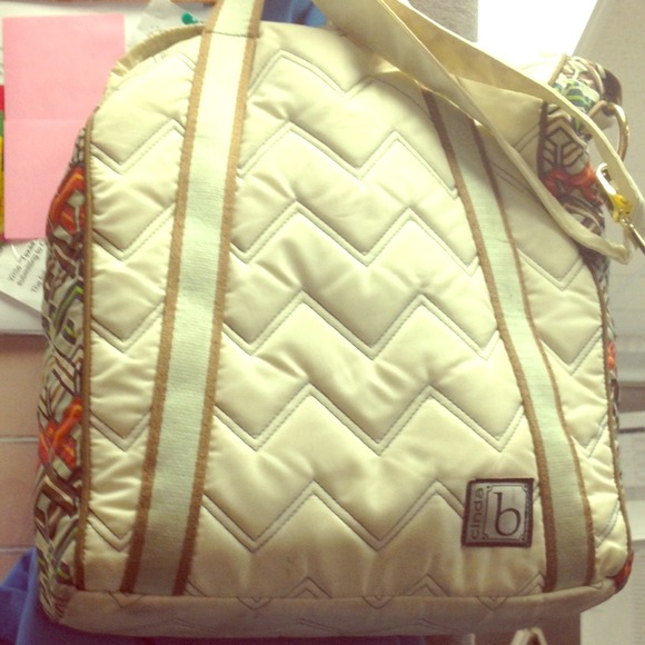 Cinda B Vertical Tote II in Ravinia Ivory