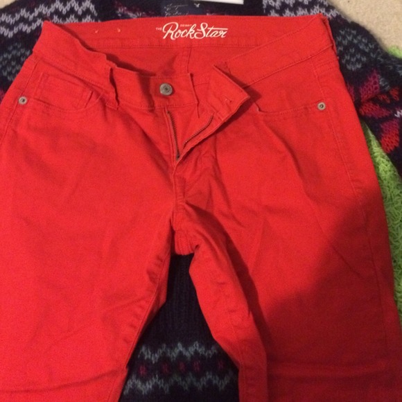 Red skinny jeans! - Picture 2 of 3