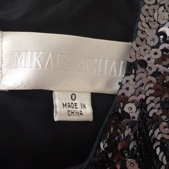 MIKAEL AGHAL SEQUIN PROM DRESS - Picture 4 of 4