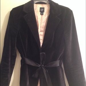 Classic velvet blazer