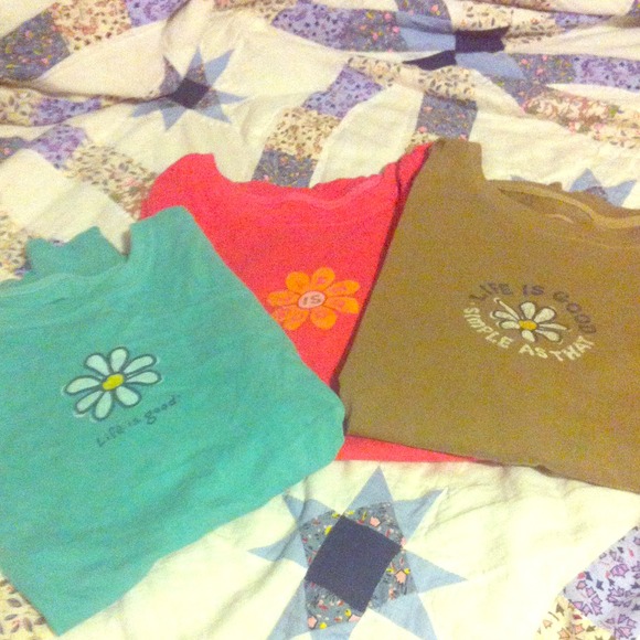 Life is good tshirts
