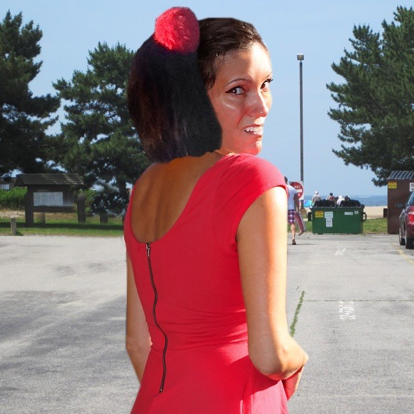 "Thanks For The Like!, Are You Interested?" Dress - Picture 4 of 4