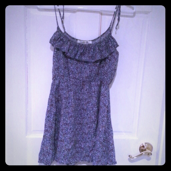 Petite flower shift dress