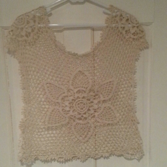 Crocheted top