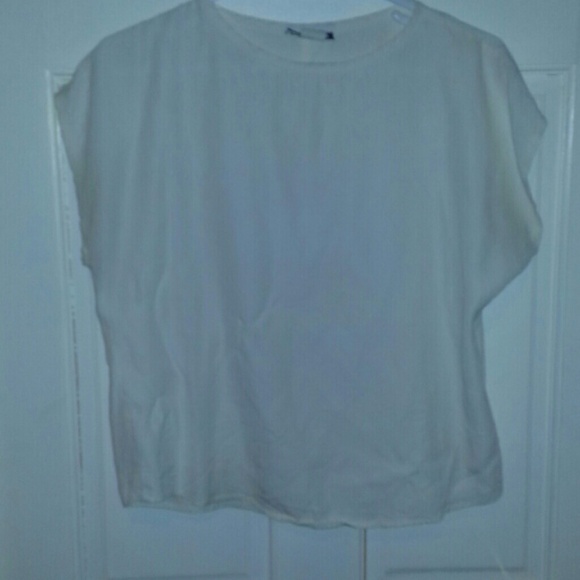 White silk blouse - Picture 1 of 2