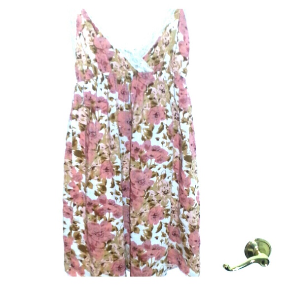 Floral cover up dress
